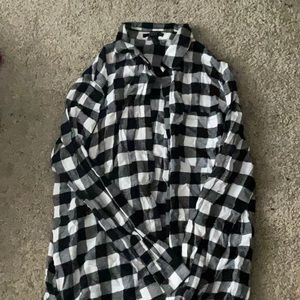 Black and White Flannel